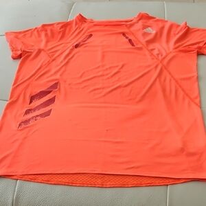 Adidas Bright Orange Sports Tee